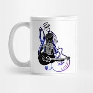 Guitar girl Mug